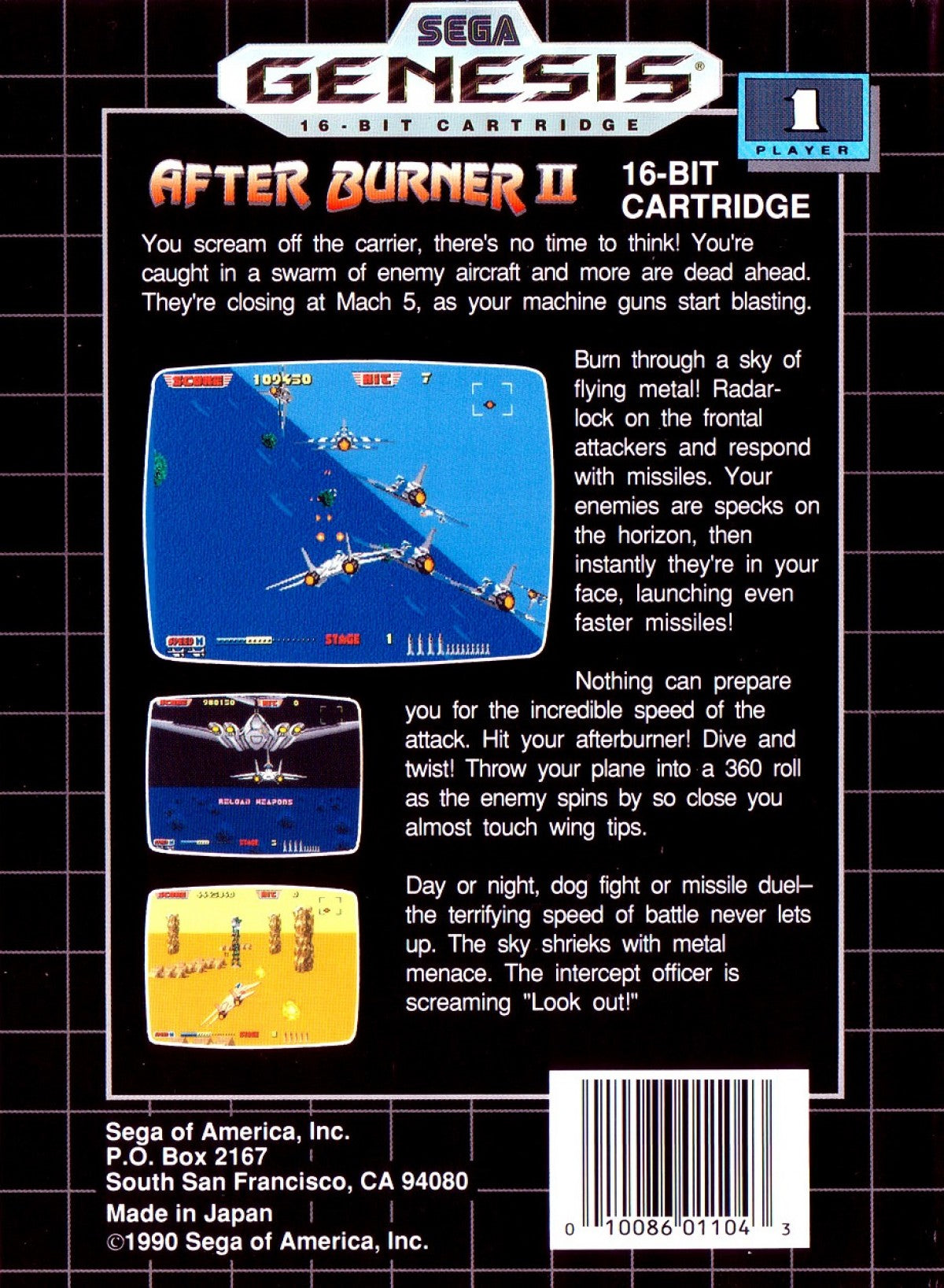 After Burner II – Sega Genesis (GEN)