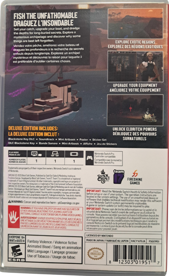 Dredge [Deluxe Edition] – Nintendo Switch (NS)