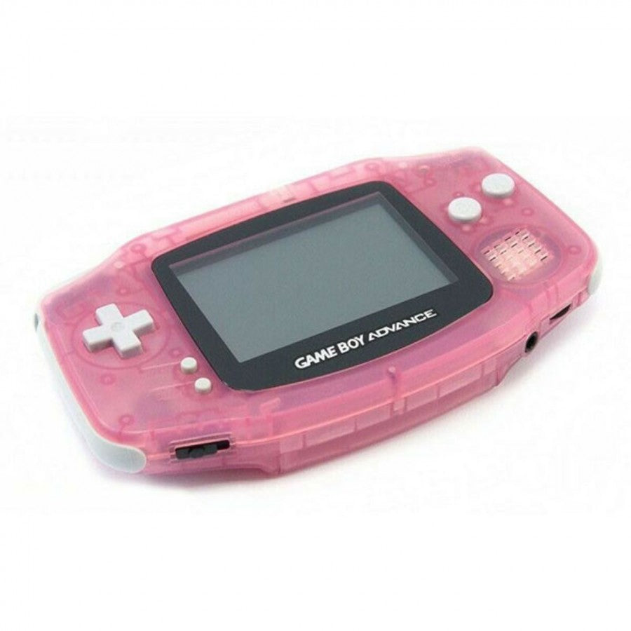Game Boy Advance (GBA) [Clear Pink Fuschia] – Scratch & Scuff Condition