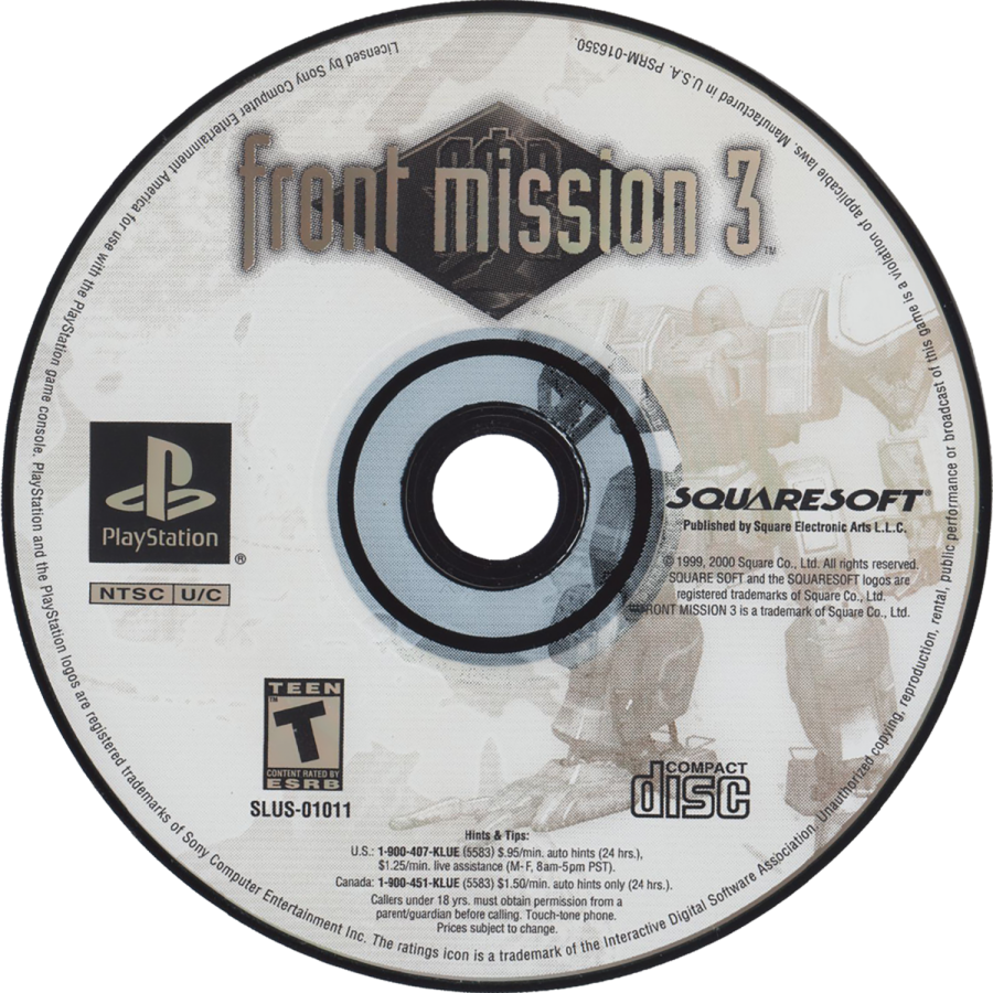 Front Mission 3 – PlayStation 1 (PS1)