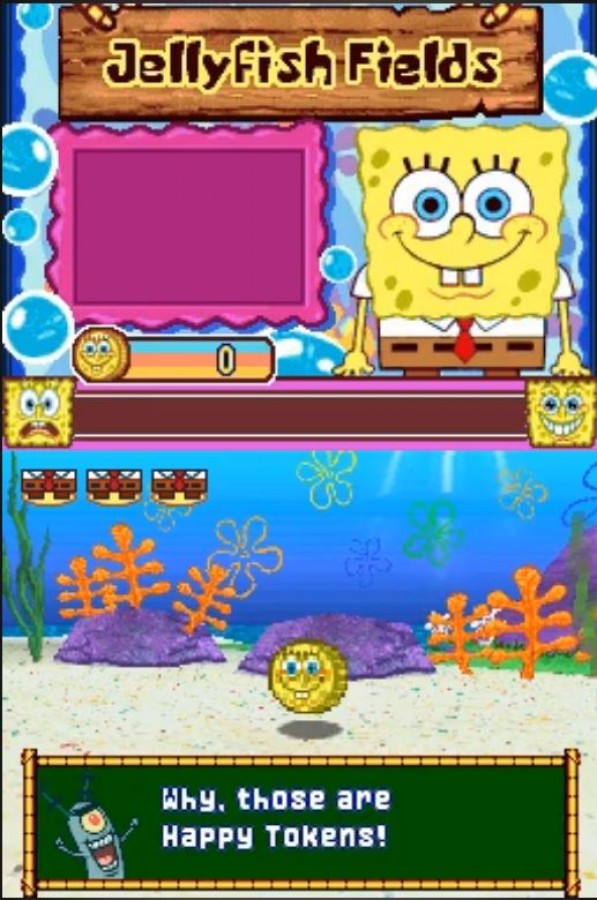 SpongeBob's Truth or Square — Nintendo DS (DS)