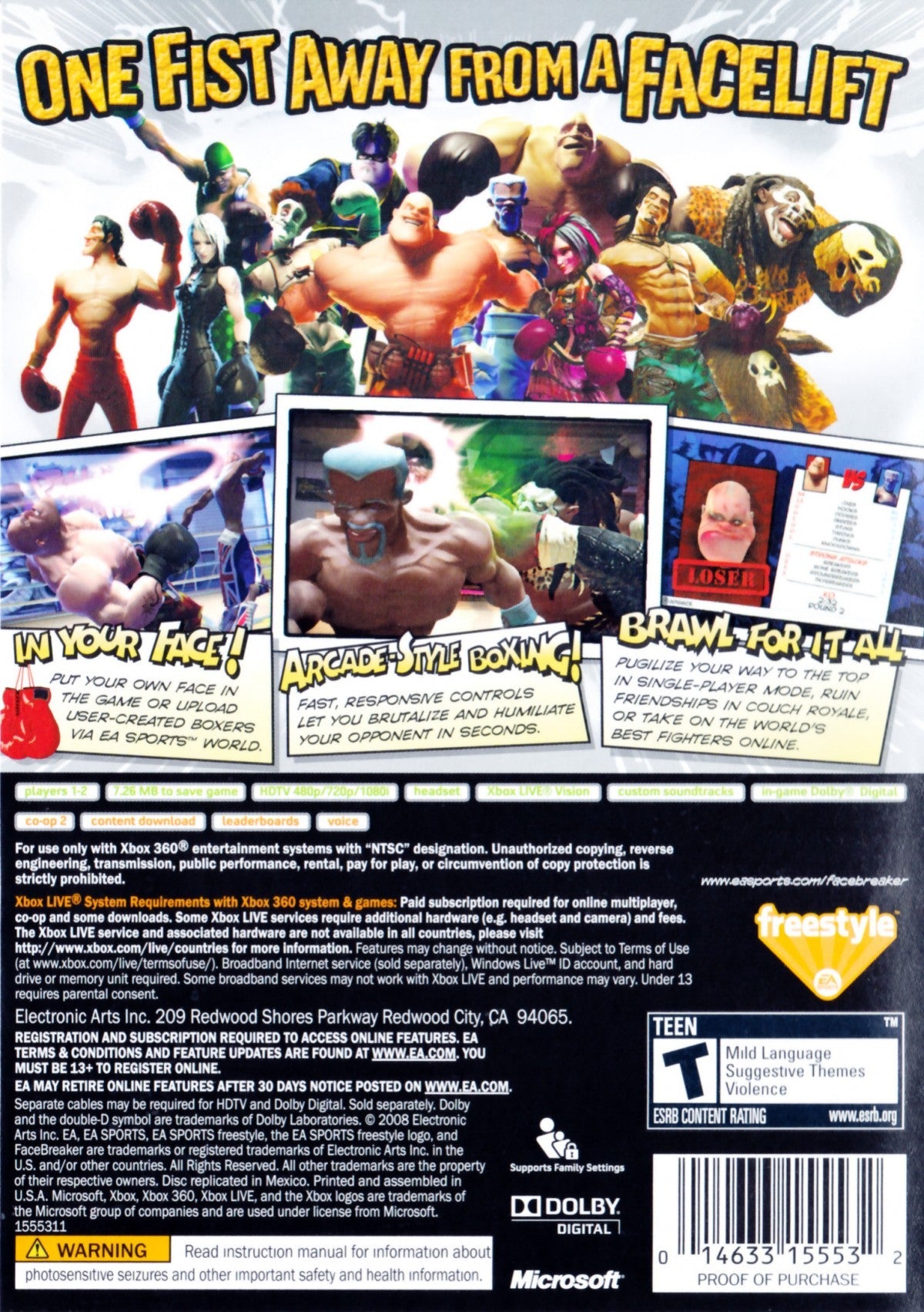 FaceBreaker – Xbox 360 (X360)