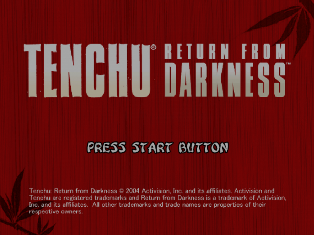 Tenchu: Return from Darkness – Xbox (XBOX)