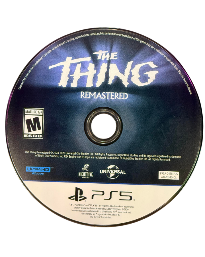 The Thing: Remastered [Deluxe Edition] — Playstation 5 (PS5)