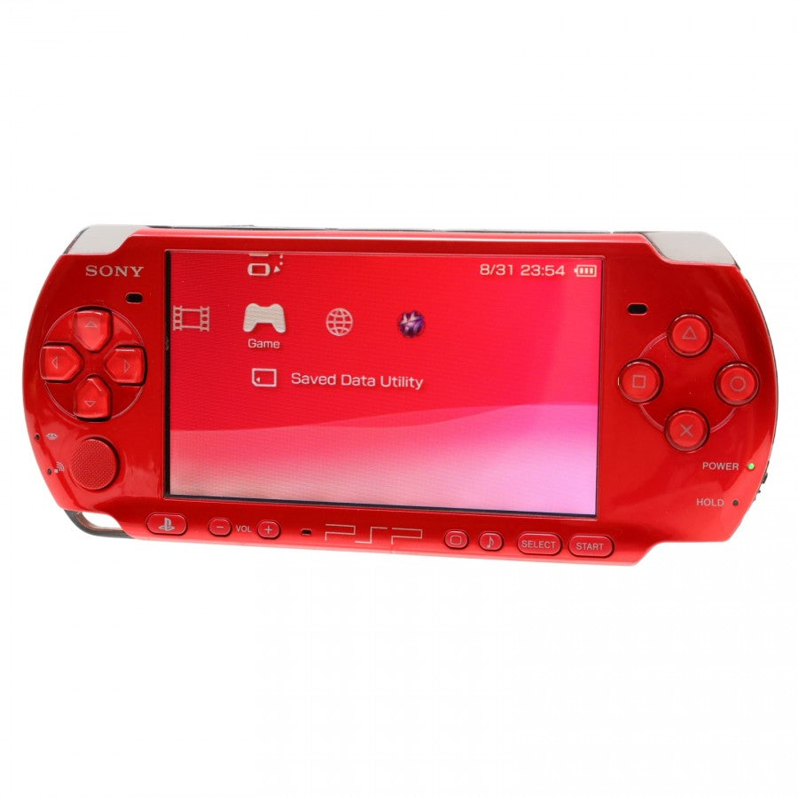 PlayStation Portable 3001 [PSP 3001][Red] – Good Condition