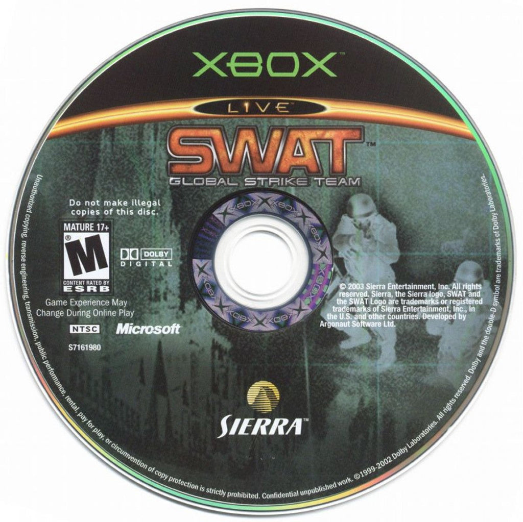 SWAT Global Strike Team – Xbox (XBOX)