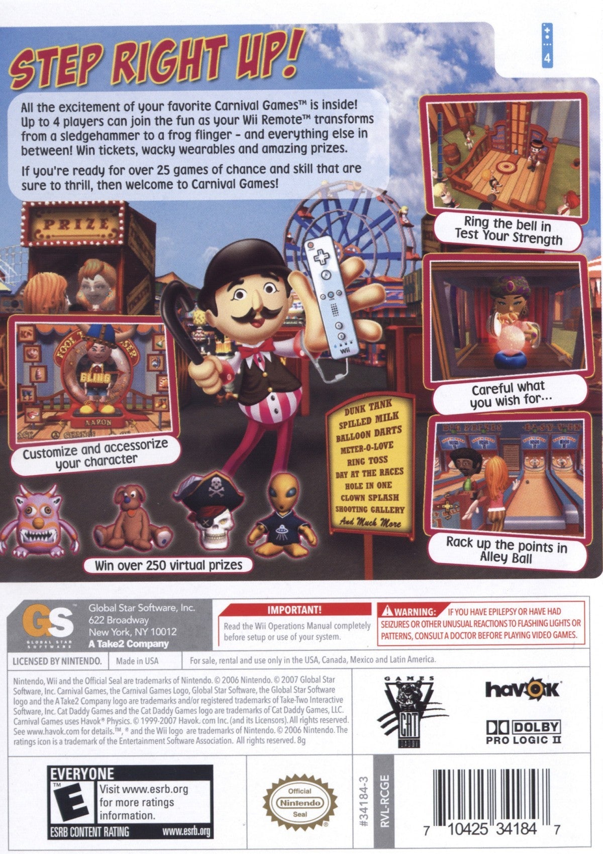 Carnival Games – Nintendo Wii (Wii)