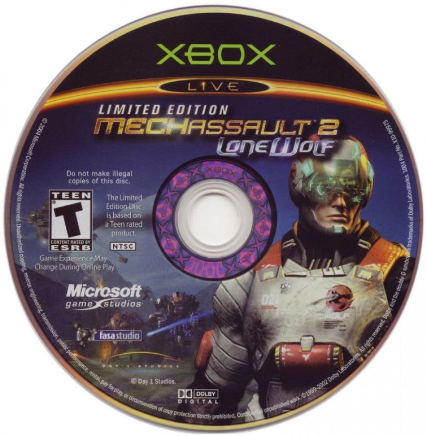 MechAssault 2: Lone Wolf [Limited Edition] – Xbox (XBOX)