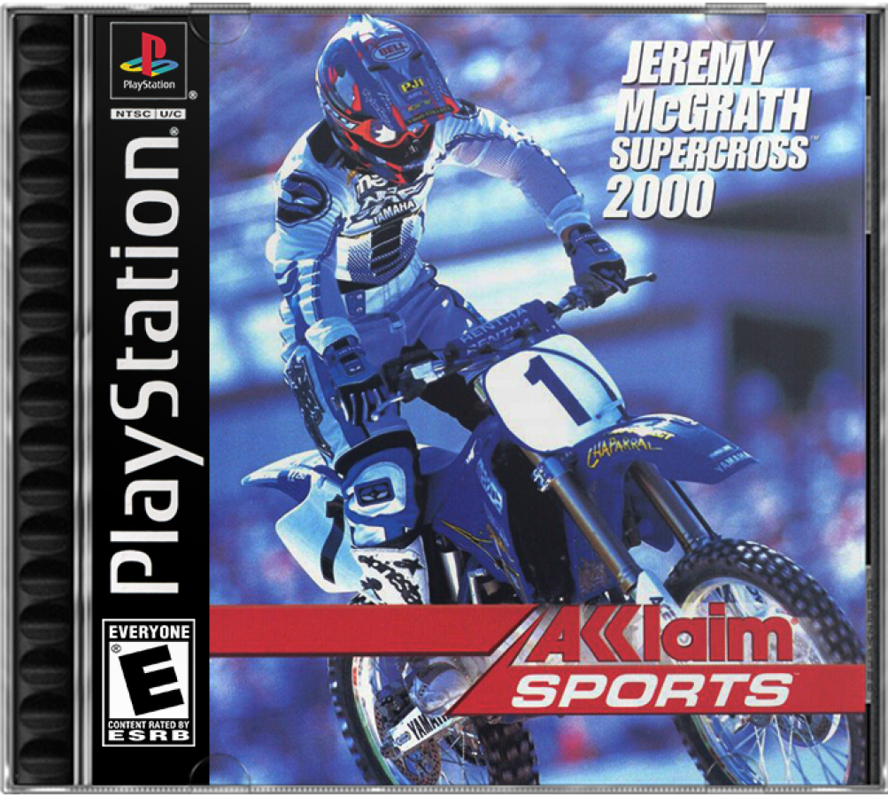 Jeremy McGrath Supercross 2000 – PlayStation 1 (PS1)
