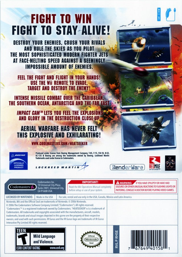 Heatseeker – Nintendo Wii (Wii)
