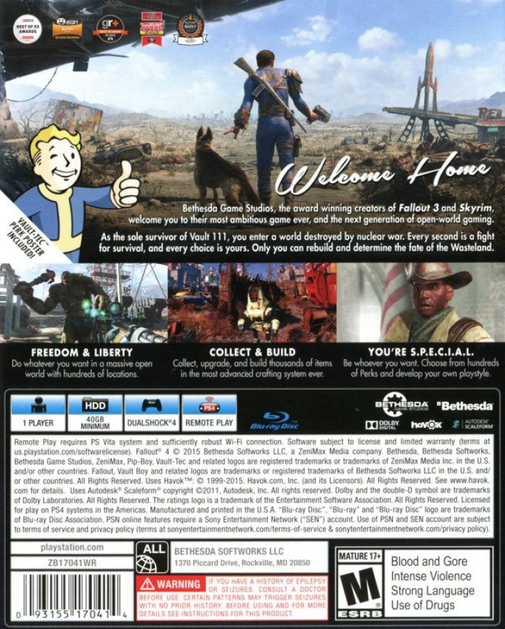 Fallout 4 – PlayStation 4 (PS4)