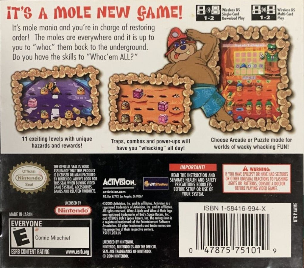 Whac-A-Mole – Nintendo DS (DS)