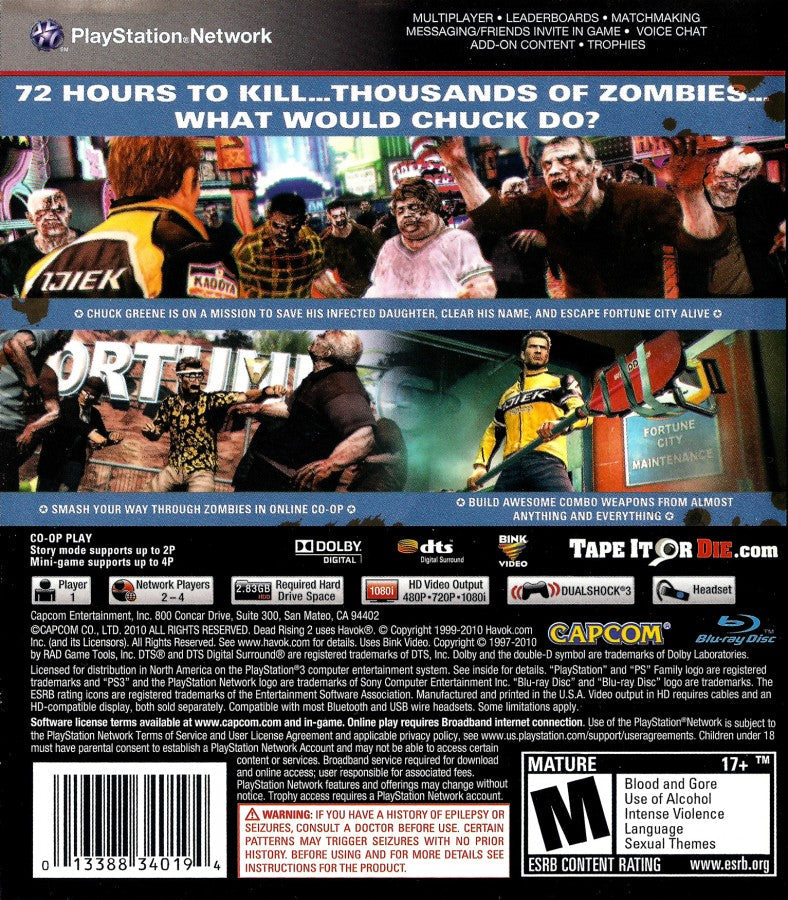 Dead Rising 2 [Greatest Hits] – PlayStation 3 (PS3)