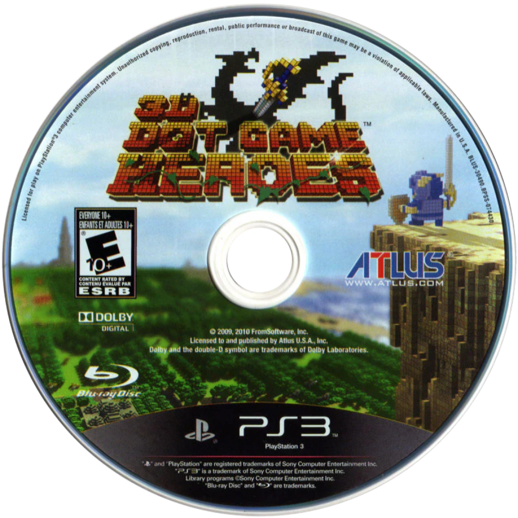 3D Dot Game Heroes – PlayStation 3 (PS3)