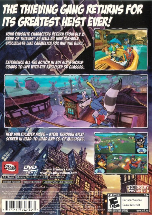 Sly 3: Honor Among Thieves – PlayStation 2 (PS2)