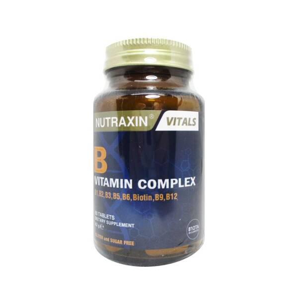Nutraxin B Vitamin Complex 60 Tablets