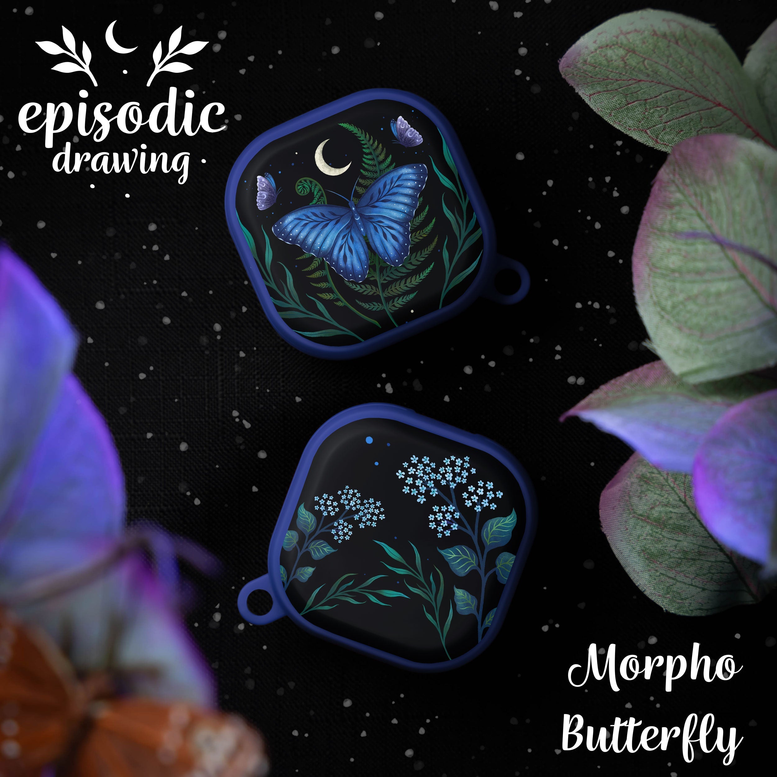 Episodic Drawing Enchanted Collection HDX Samsung Galaxy Buds Pro & Buds Live Case Cover