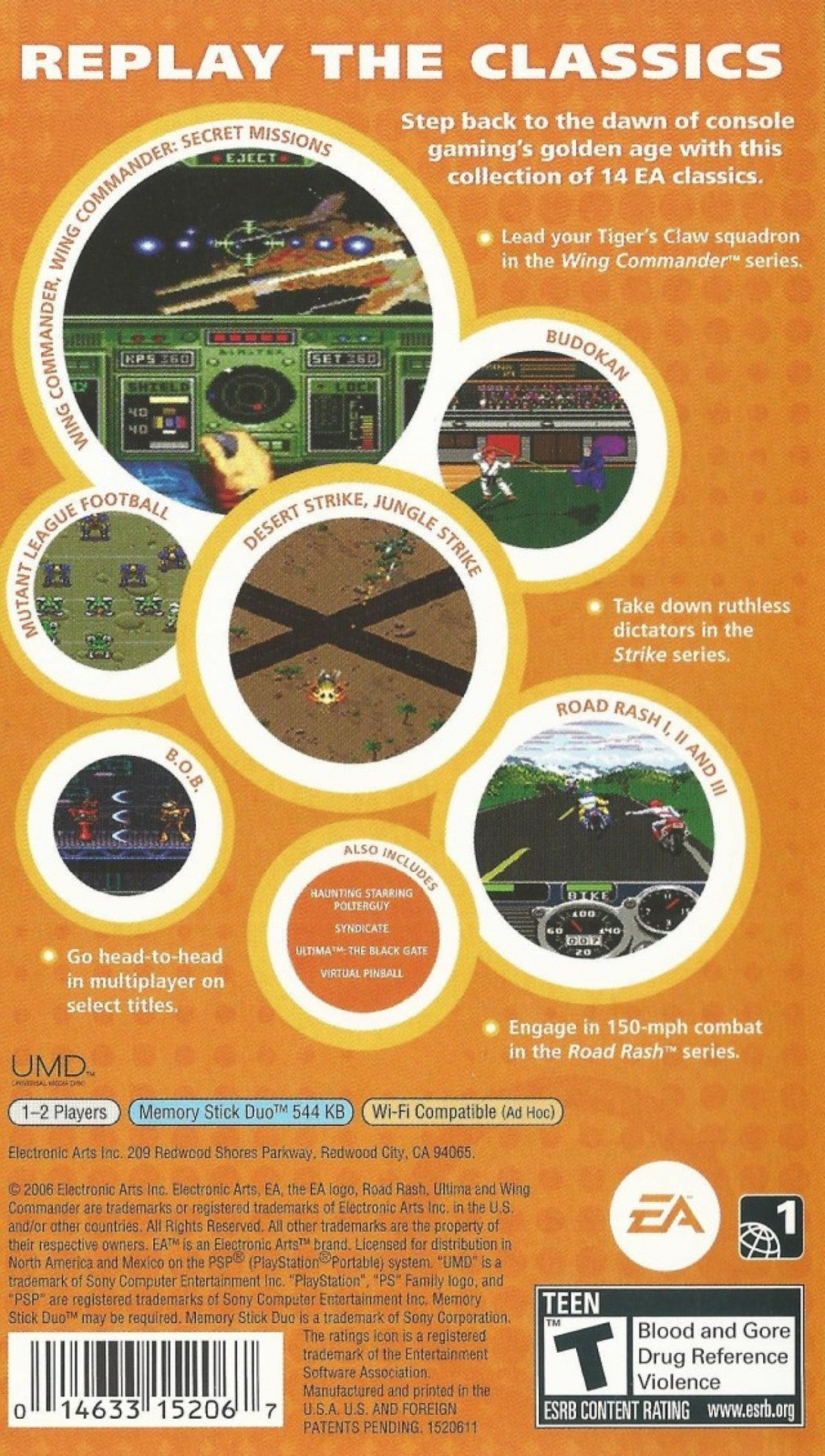 EA Replay – PlayStation Portable (PSP)
