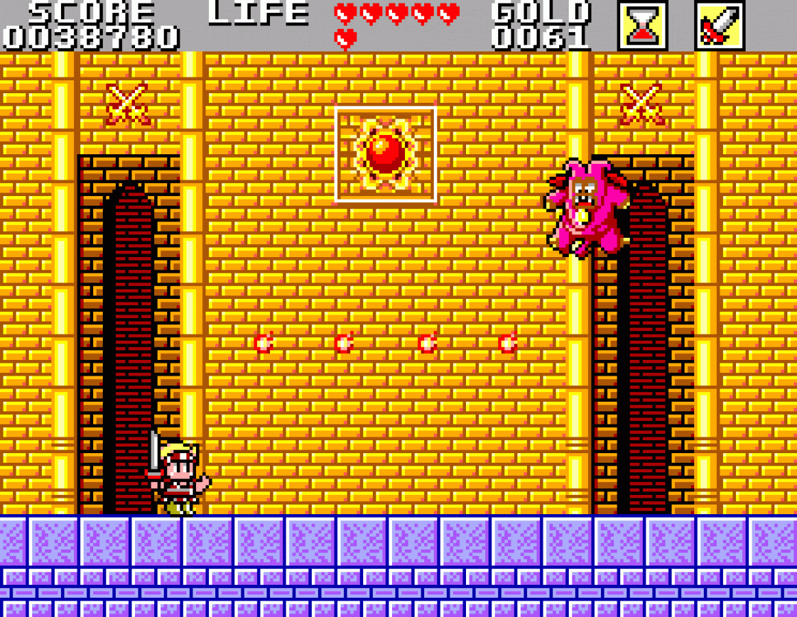 Wonder Boy in Monster Land – Sega Master System (SMS)