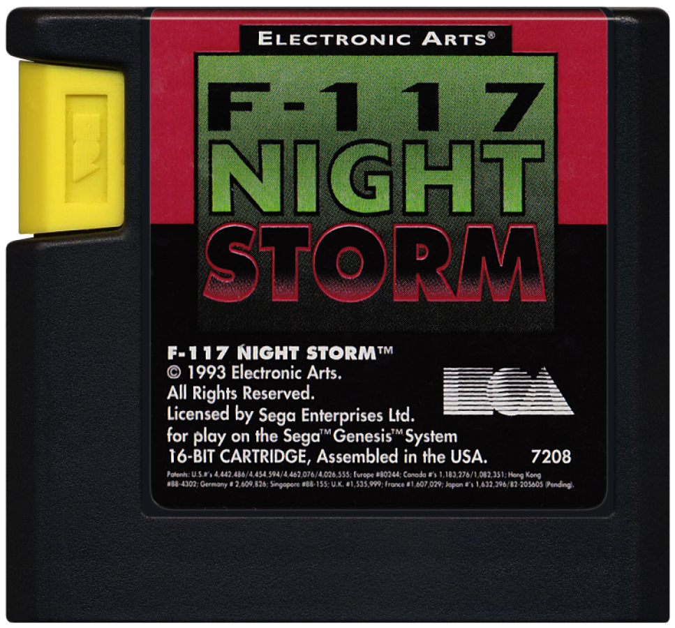 F-117 Night Storm – Sega Genesis (GEN)