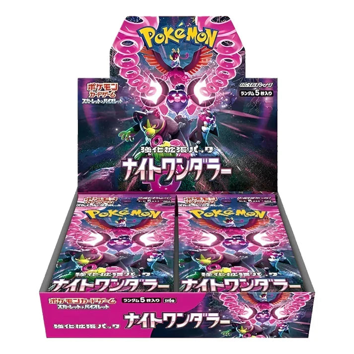 Pokemon Night Wanderer Sealed Booster Box 30 Packs [Japanese]