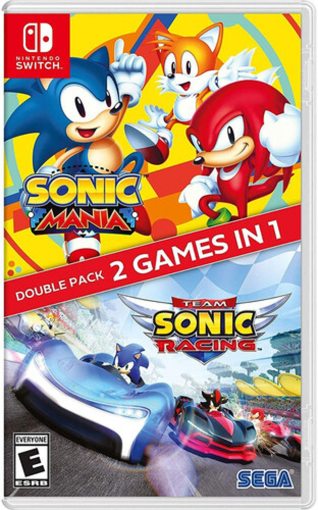 Sonic Mania + Team Sonic Racing Double Pack – Nintendo Switch (NS)