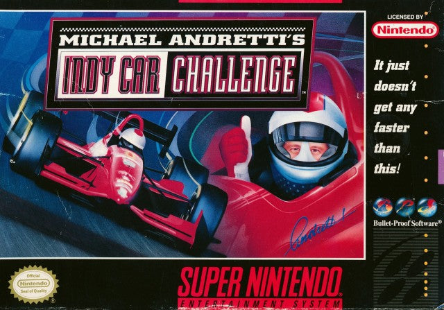 Michael Andretti's Indy Car Challenge (Super Nintendo)