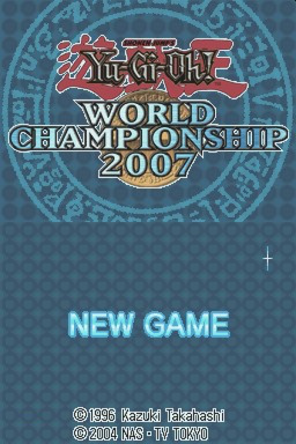 Yu-Gi-Oh World Championship 2007 — Nintendo DS (DS)