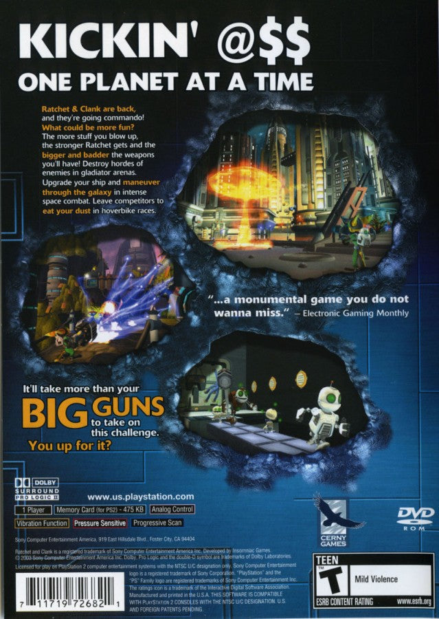 Ratchet and Clank: Going Commando – PlayStation 2 (PS2)