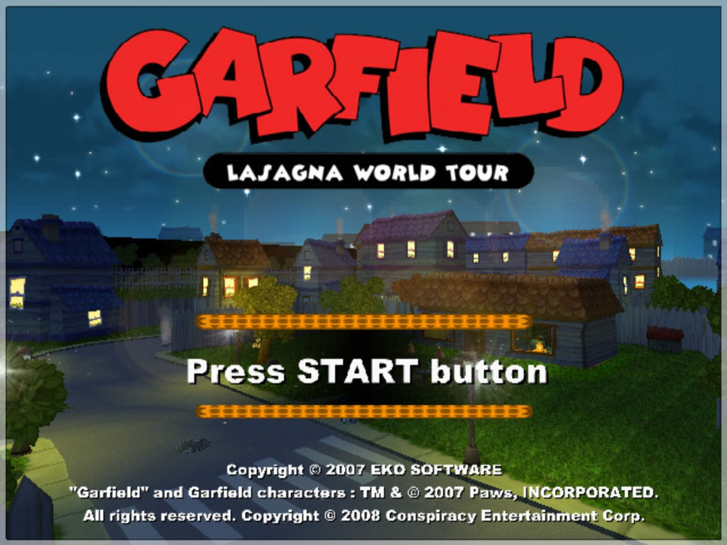 Garfield: Lasagna World Tour – PlayStation 2 (PS2)