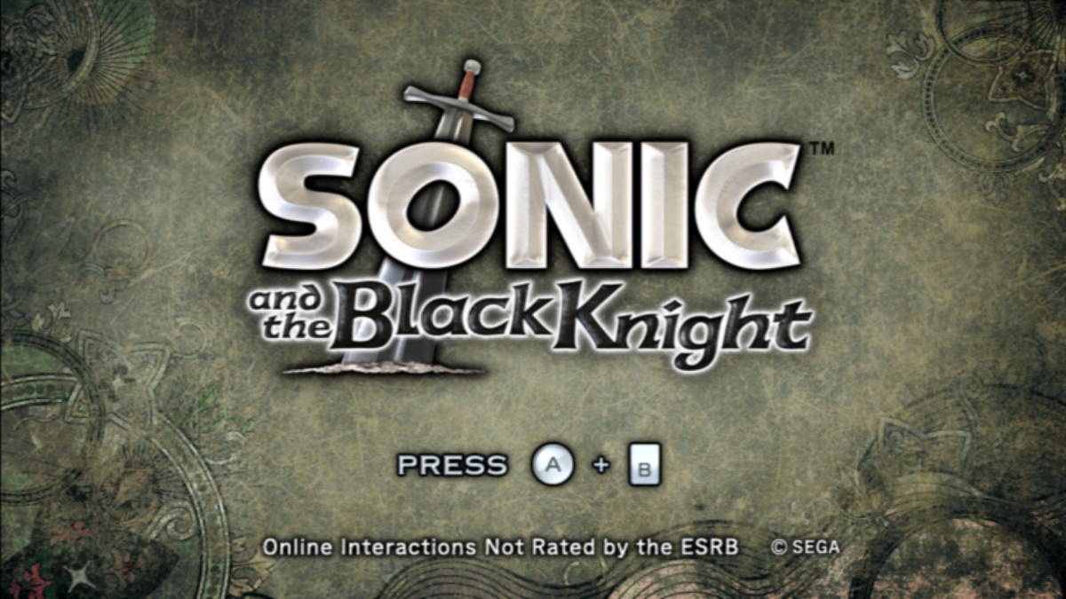 Sonic and the Black Knight – Nintendo Wii (Wii)