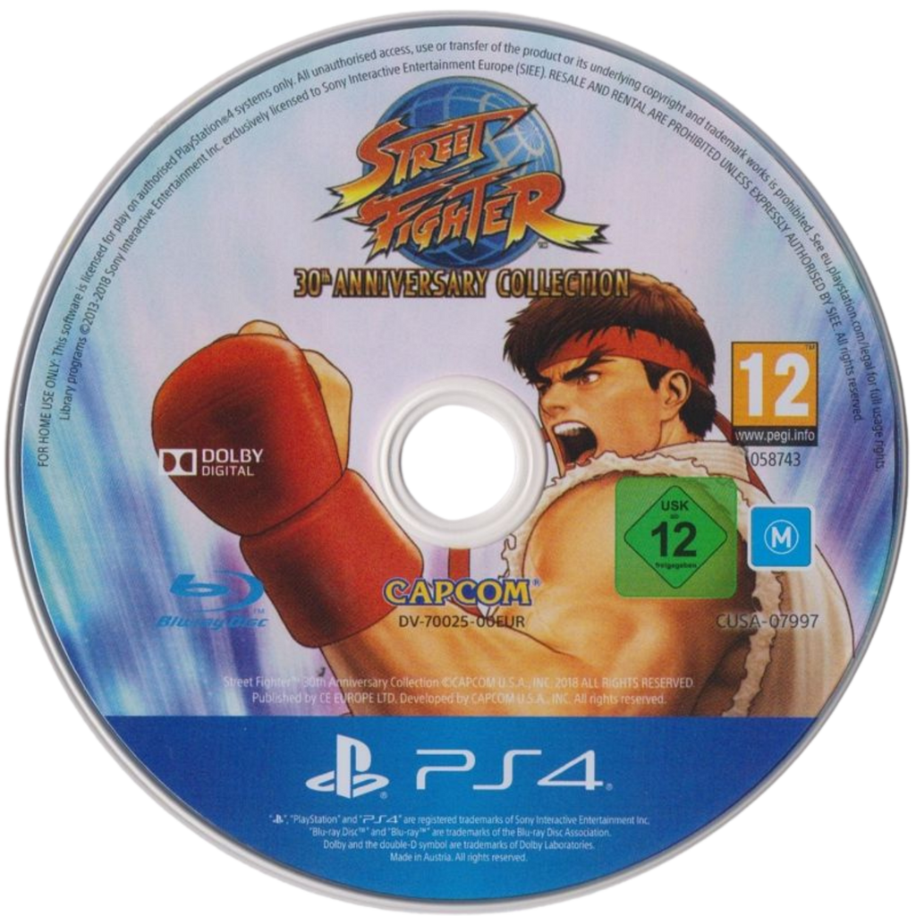 Street Fighter: 30th Anniversary Collection [pegi] — PlayStation 4 (PS4)