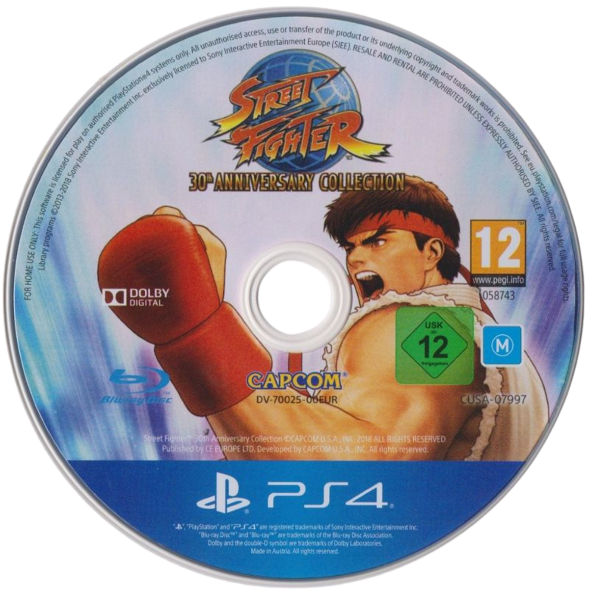 Street Fighter: 30th Anniversary Collection [pegi] — PlayStation 4 (PS4)