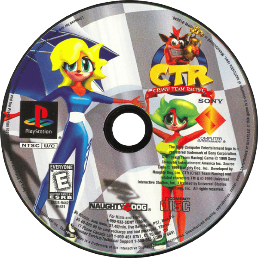 CTR: Crash Team Racing – PlayStation 1 (PS1)