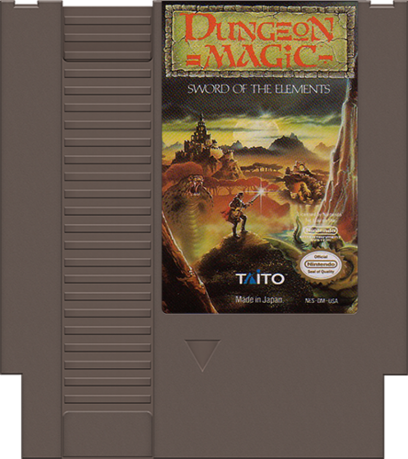 Dungeon Magic – Nintendo Entertainment System (NES)