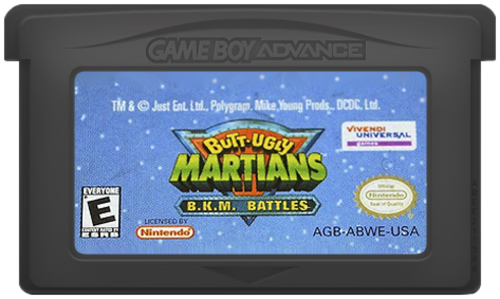 Butt Ugly Martians: BKM Battles – Game Boy Advance (GBA)