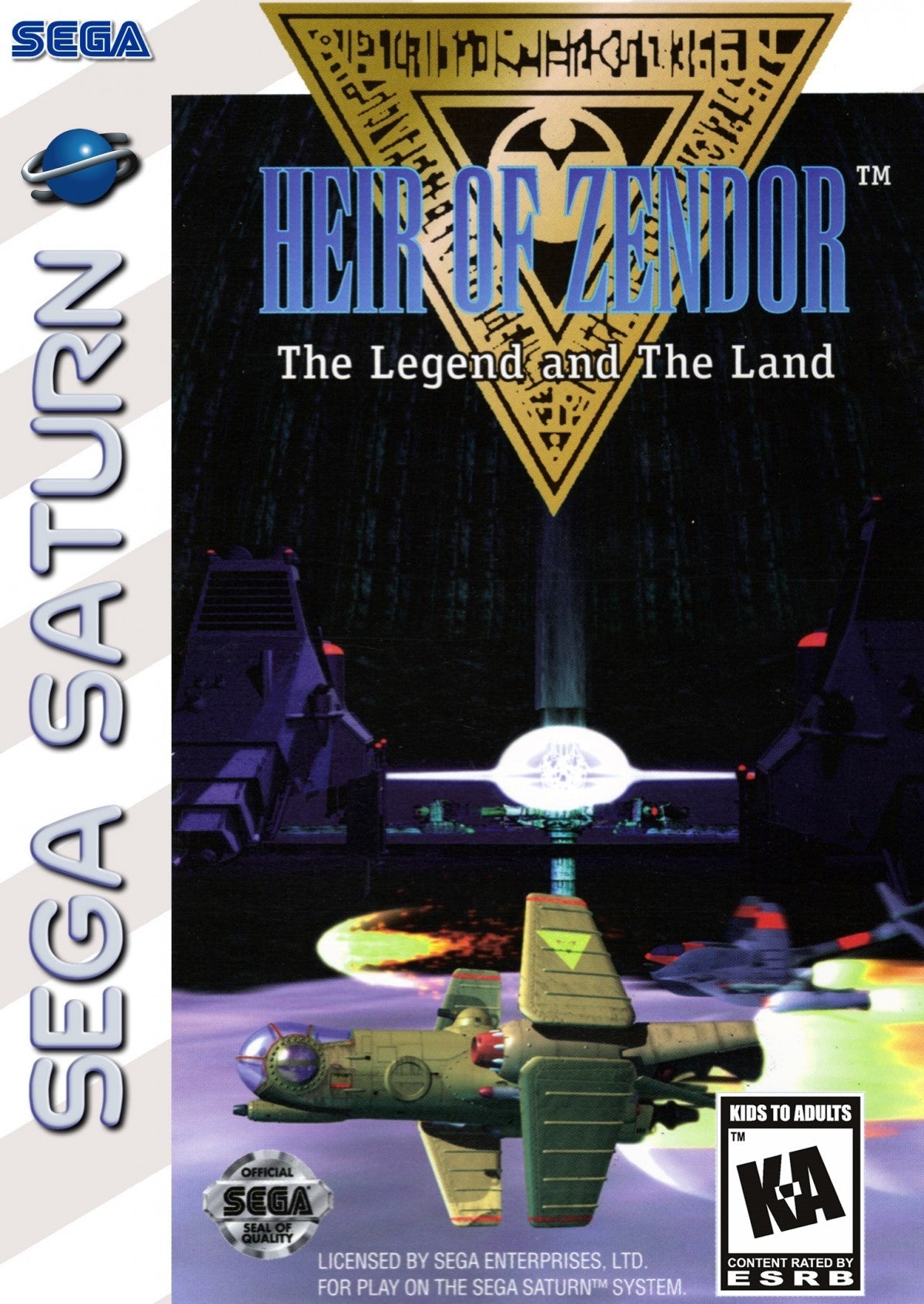 Heir of Zendor The Legend and The Land – Sega Saturn (SS)