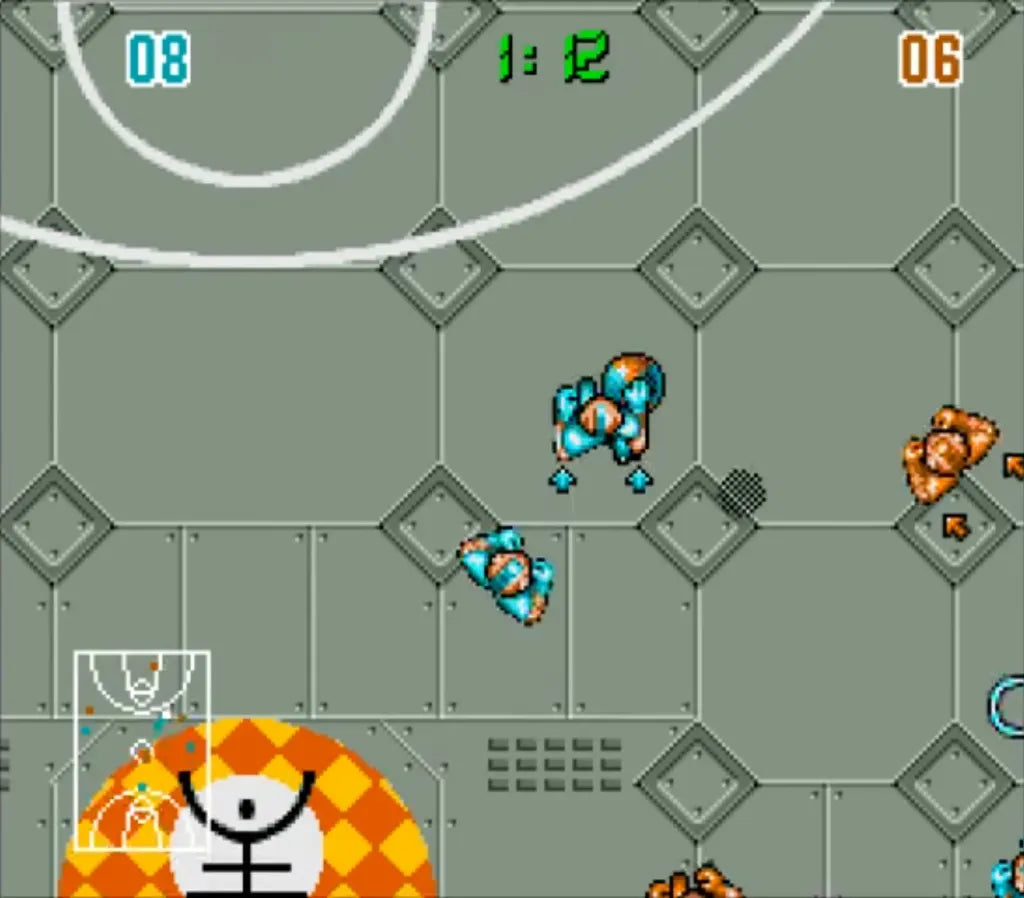 Bill Laimbeer's Combat Basketball — Super Nintendo Entertainment System (SNES)