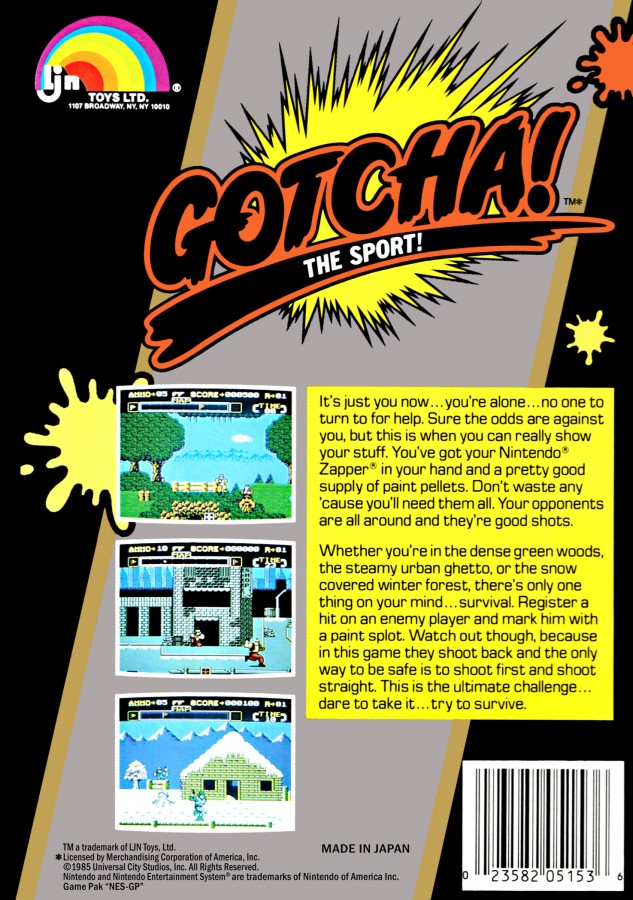 Gotcha [CIB] – Nintendo Entertainment System (NES)
