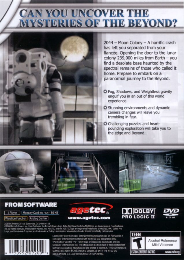 Echo Night: Beyond – PlayStation 2 (PS2)
