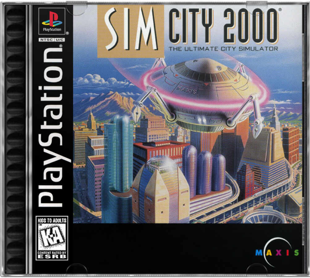 SimCity 2000 – PlayStation 1 (PS1)