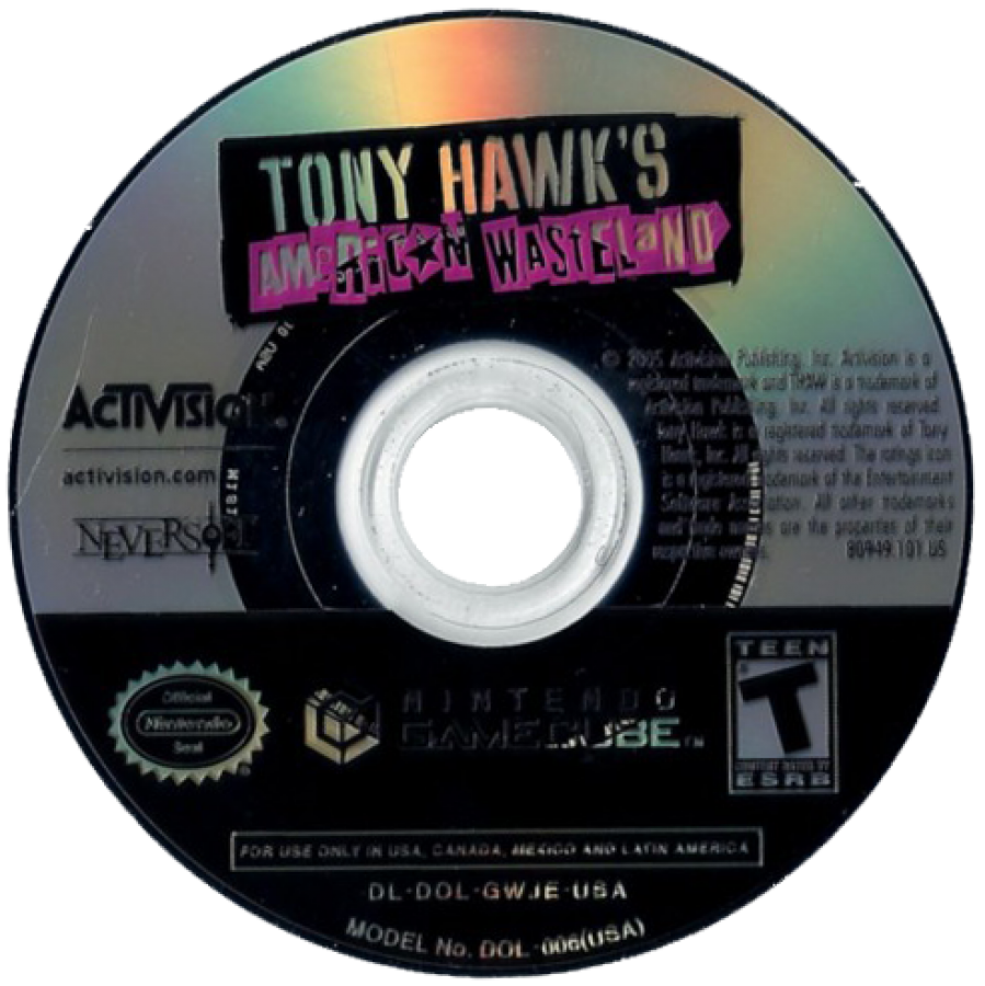 Tony Hawk's American Wasteland – GameCube (GC)