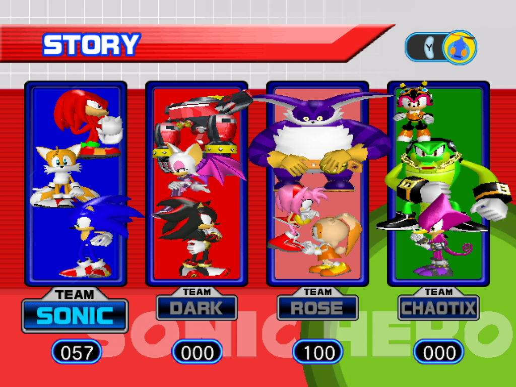 Sonic Heroes [Players Choice] – GameCube (GC)