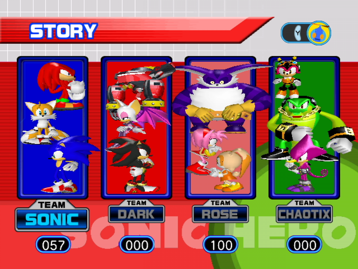 Sonic Heroes [Players Choice] – GameCube (GC)