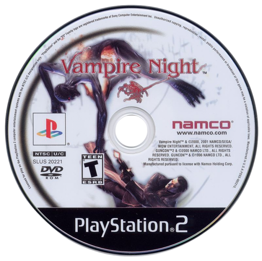 Vampire Night [Gun Bundle] – PlayStation 2 (PS2)