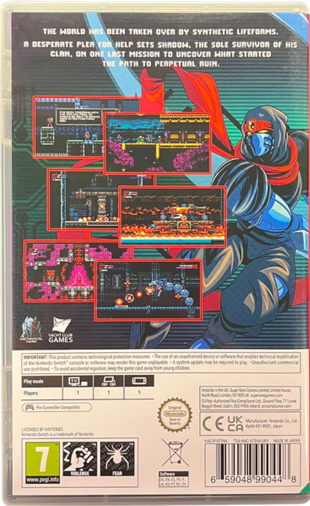 Cyber Shadow [PAL Super Rare] – Nintendo Switch [NS]
