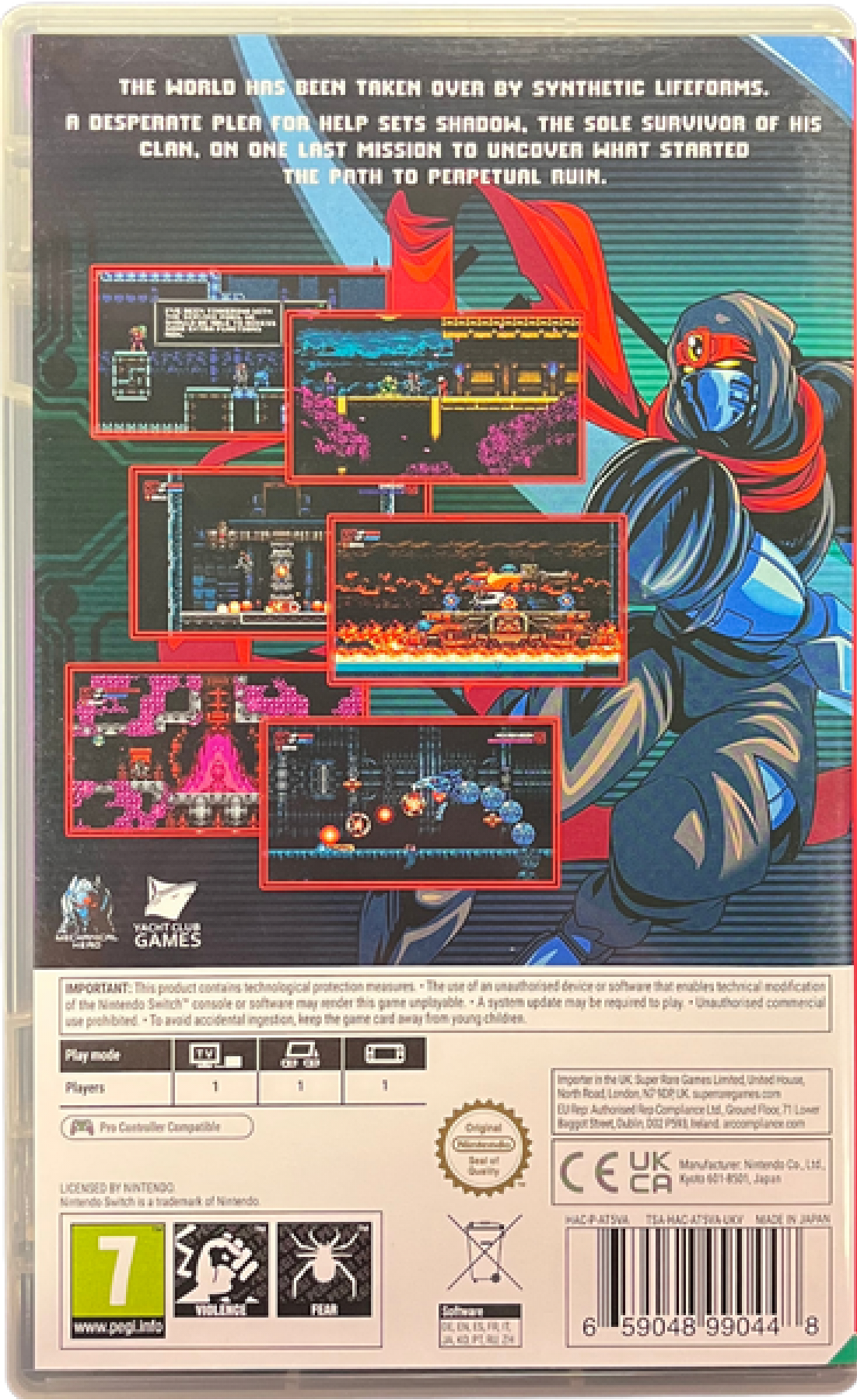 Cyber Shadow [PAL Super Rare] – Nintendo Switch [NS]