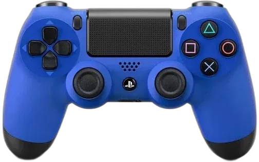 PS4 Dualshock 4 [OEM] Blue Controller – PlayStation 4 Accessory (PS4)