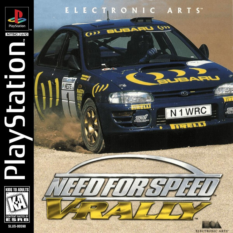 Need for Speed V-Rally – PlayStation 1 (PS1)