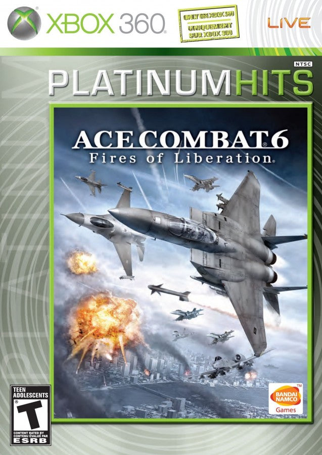Ace Combat: 6 Fires of Liberation [Platinum Hits]  – Xbox 360 (X360)